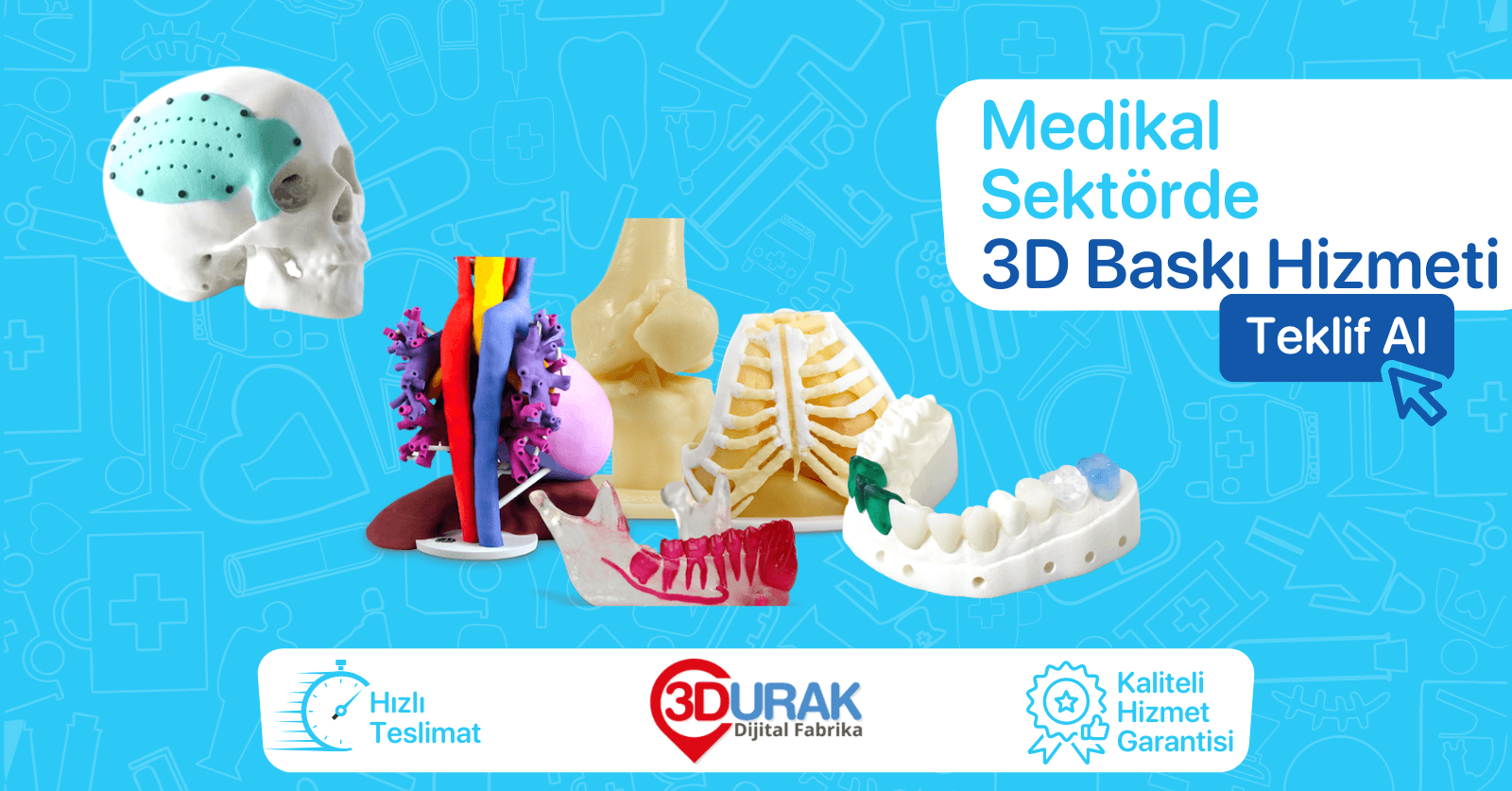 3D YAZICI İLE MEDİKAL ÜRÜN GELİŞTİRME