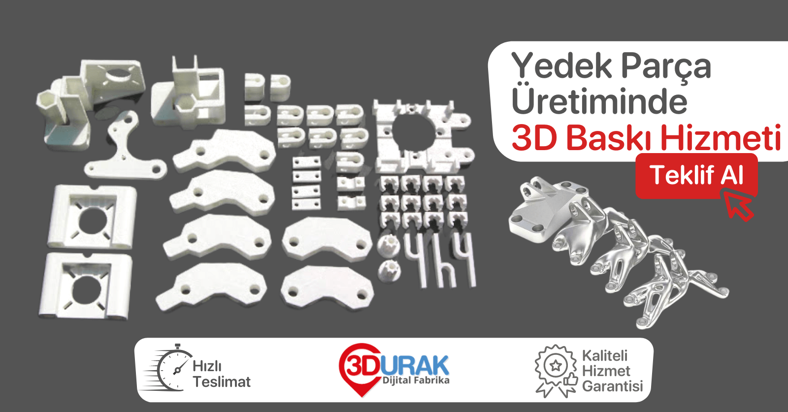 3D YAZICI İLE YEDEK PARÇA ÜRETİMİ